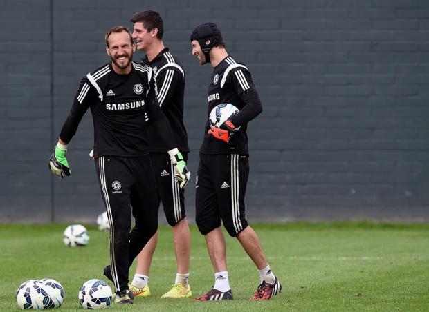 Chelsea Goalkeepers Blank Meme Template