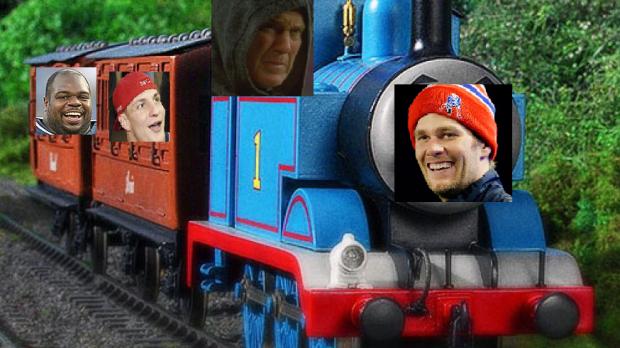 Patriots Hype Train Blank Meme Template