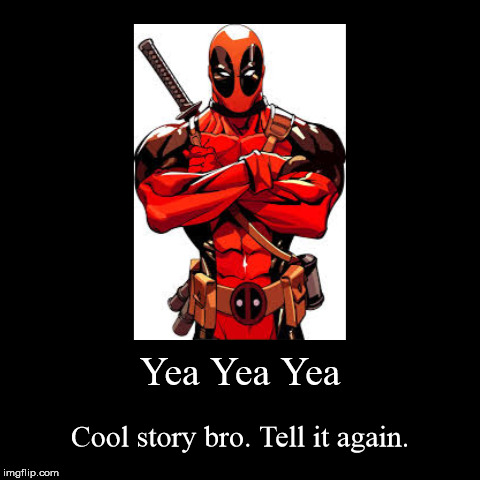 Don't care | image tagged in funny,demotivationals,deadpool | made w/ Imgflip demotivational maker