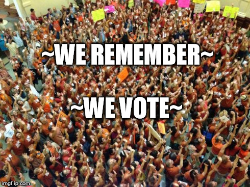 ~WE REMEMBER~ ~WE VOTE~ | made w/ Imgflip meme maker