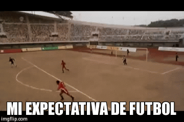 Expectativa de futbol | image tagged in gifs,soccer expectation | made w/ Imgflip video-to-gif maker