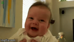 Shocked baby - Imgflip