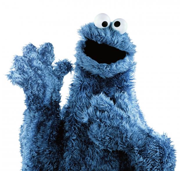 High Quality Cookie Monster  Blank Meme Template
