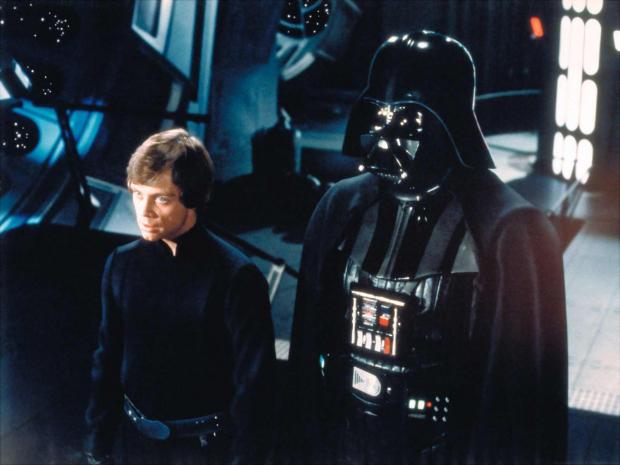 Darth Vader & Luke Skywalker Blank Meme Template