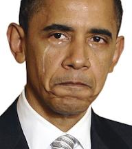 High Quality Obama crying Blank Meme Template
