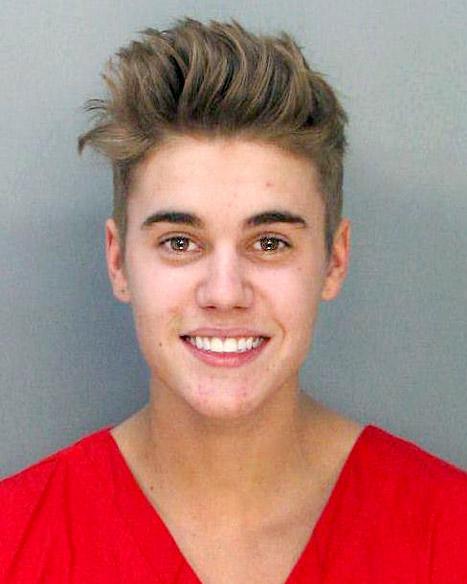 High Quality Bieber mugshot Blank Meme Template