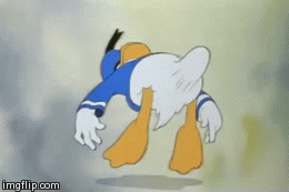 Pato erecto | image tagged in gifs,duck | made w/ Imgflip video-to-gif maker
