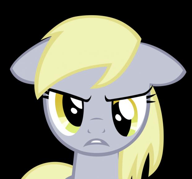 Angry Derpy Blank Meme Template