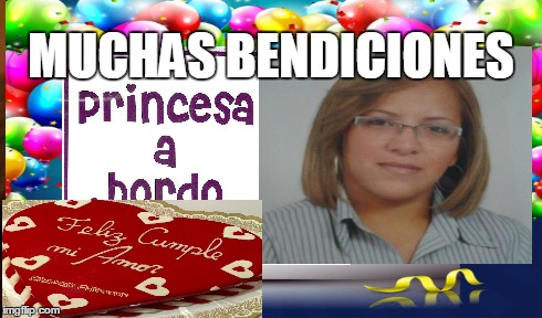 MUCHAS BENDICIONES | made w/ Imgflip meme maker