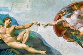 High Quality "The Creation of Man" Blank Meme Template