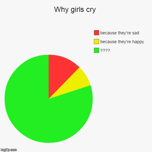 Why girls cry - Imgflip