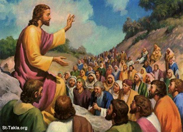 jesus-talking-to-crowd Blank Meme Template