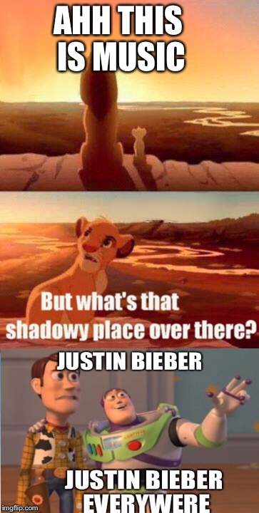 Simba Shadowy Place Meme | AHH THIS IS MUSIC | image tagged in memes,simba shadowy place | made w/ Imgflip meme maker
