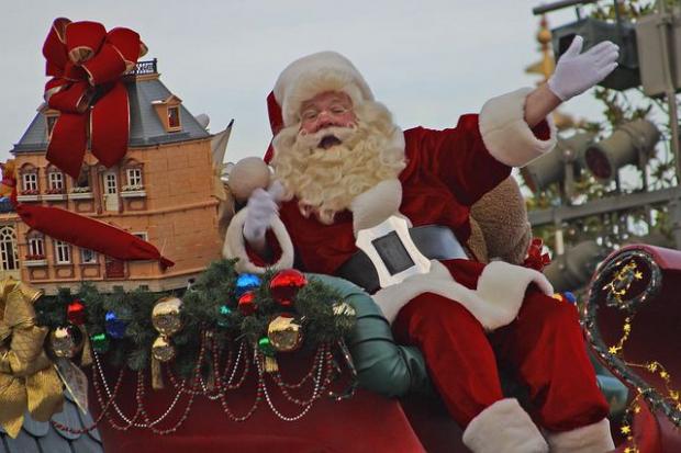 Santa Claus Parade Blank Meme Template