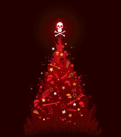 Christmas Tree Of Death Blank Meme Template