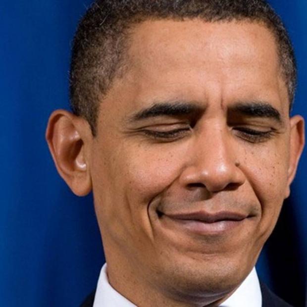 Obama Smirk Blank Meme Template