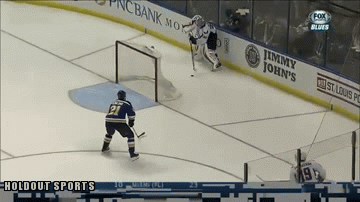 Justin Peters' whiff leads to easy goal for David Backes (Video)