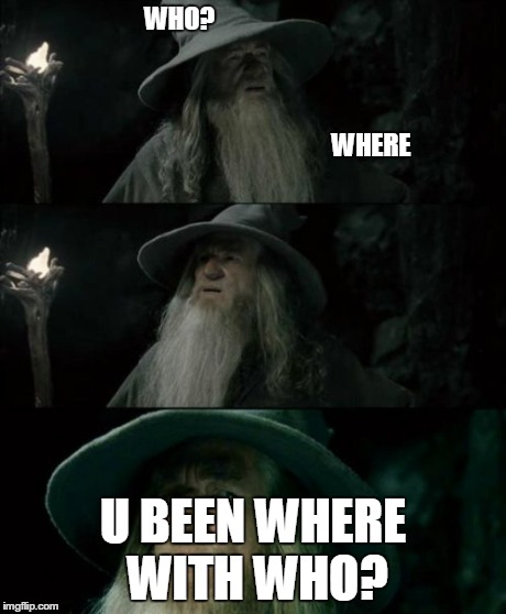 Confused Gandalf | WHO?                                                                                        
            
















                   | image tagged in memes,confused gandalf | made w/ Imgflip meme maker