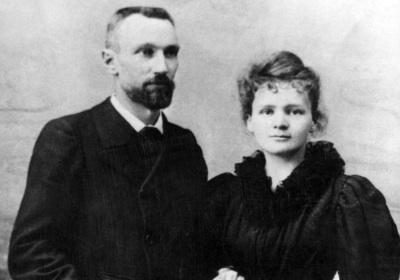 High Quality Pierre and Marie Curie  Blank Meme Template