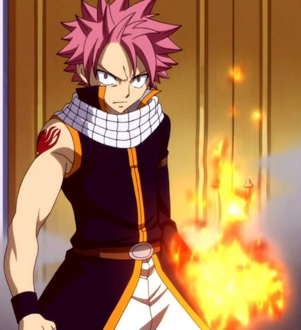 Natsu (Fairytail) Blank Meme Template