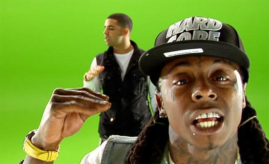 High Quality Lil Wayne and Drake Blank Meme Template