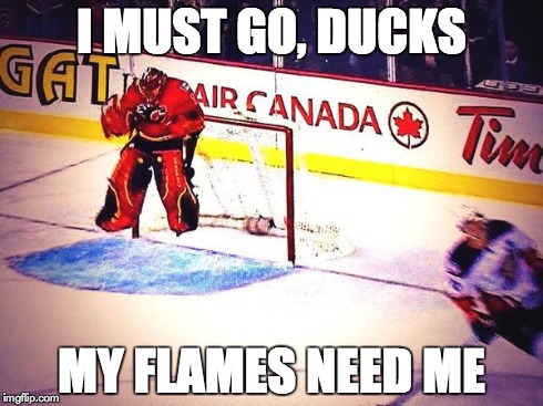 I MUST GO, DUCKS MY FLAMES NEED ME | image tagged in hiller | made w/ Imgflip meme maker