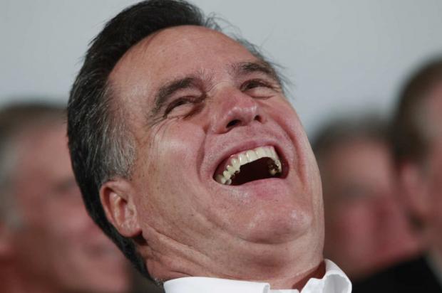 High Quality Mitt Romney laughing Blank Meme Template