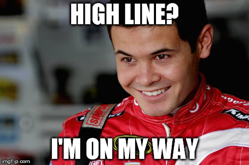HIGH LINE? I'M ON MY WAY | made w/ Imgflip meme maker