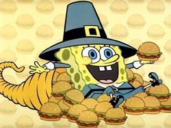 Thanksgiving Spongebob Blank Meme Template