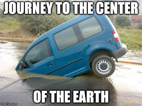 JOURNEY TO THE CENTER OF THE EARTH | made w/ Imgflip meme maker