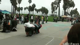 Gravity does not apply to this man.
