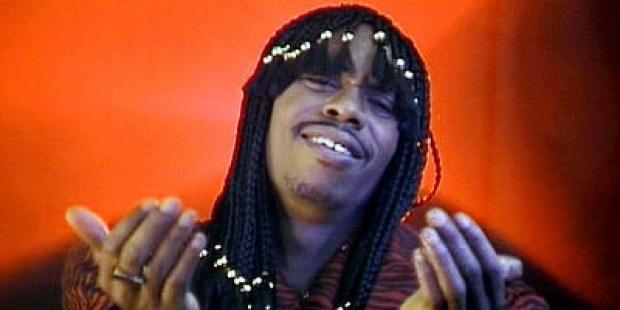 High Quality Rick James Chapelle Blank Meme Template