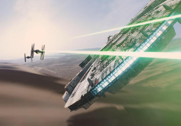 Force Awakens Falcon Star Wars VII Blank Meme Template