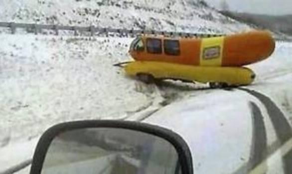 Weiner Off the Road Blank Meme Template