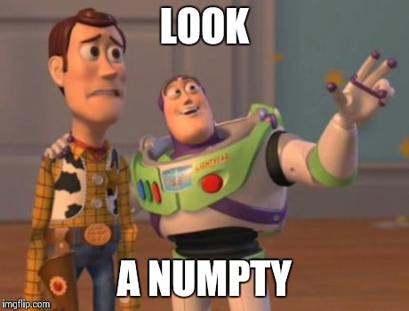 X, X Everywhere Meme | LOOK A NUMPTY | image tagged in memes,x x everywhere | made w/ Imgflip meme maker