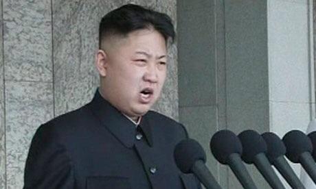 Angry Kim Jong-un Blank Meme Template