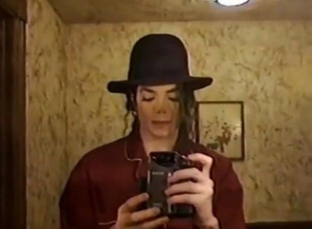 Michael Jackson selfie Blank Meme Template