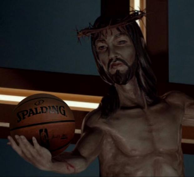 Korean Basketball Jesus Blank Meme Template