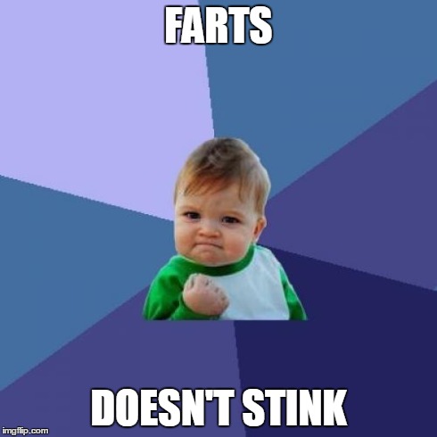 Success Kid Meme | FARTS DOESN'T STINK | image tagged in memes,success kid | made w/ Imgflip meme maker