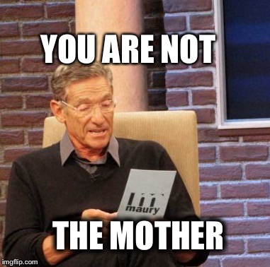 Maury Lie Detector Meme | YOU ARE NOT THE MOTHER | image tagged in memes,maury lie detector | made w/ Imgflip meme maker