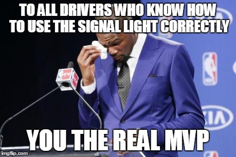 To all drivers.. | TO ALL DRIVERS WHO KNOW HOW TO USE THE SIGNAL LIGHT CORRECTLY YOU THE REAL MVP | image tagged in memes,you the real mvp 2 | made w/ Imgflip meme maker