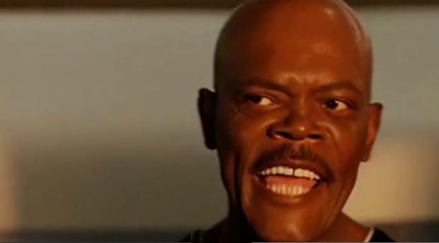 Samuel L. Jackson Blank Meme Template