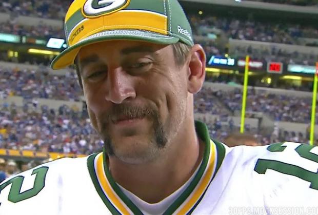 Aaron Rodgers Blank Meme Template