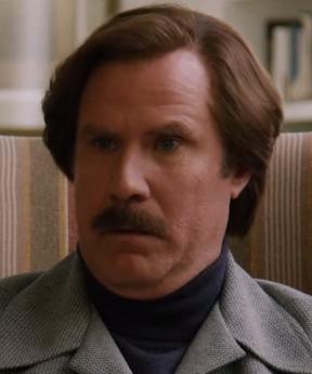 High Quality Ron Burgundy Blank Meme Template