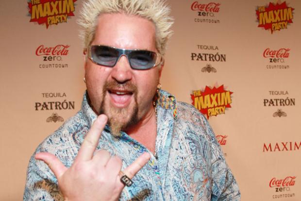 High Quality Guy Fieri Rocks Blank Meme Template