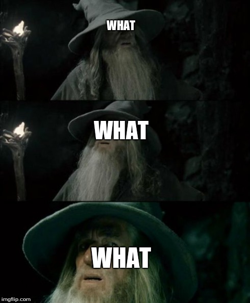 Confused Gandalf | WHAT WHAT WHAT | image tagged in memes,confused gandalf | made w/ Imgflip meme maker
