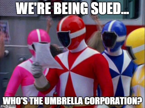 WE'RE BEING SUED... WHO'S THE UMBRELLA CORPORATION? | made w/ Imgflip meme maker