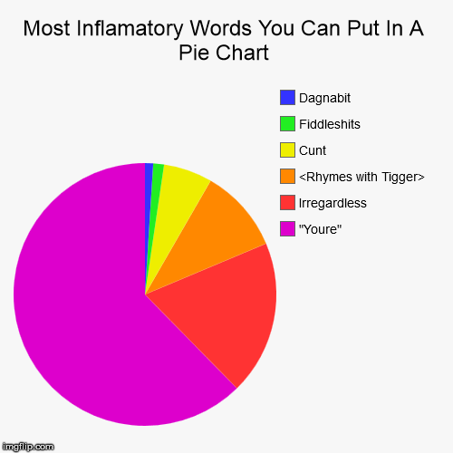 image tagged in funny,pie charts | made w/ Imgflip chart maker