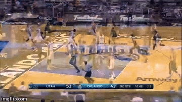 Derrick Favors Dunk | image tagged in gifs,utah jazz,utah,jazz,derrick,favors | made w/ Imgflip video-to-gif maker