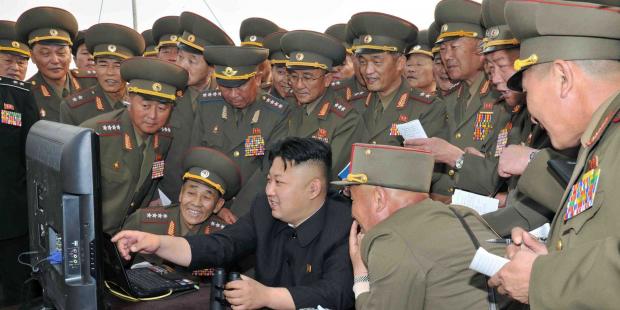 Kim Jong Un Military Blank Meme Template
